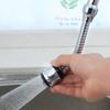 Filtro para Torneira de Cozinha Universal Doméstico Giratório Booster de Três Velocidades Aerador Extensão Torneira à Prova de Vazamentos Estilo Luxo Leve