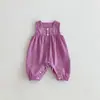26 Ropa de Bebé Otoño Niñas Moda Overol Mono Manga Larga Dibujos Animados Top Conjunto de 2 Piezas Primavera y Otoño Mono