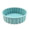 Molde de bolo de contorno de girassol de silicone, ferramenta de moagem de bolo de castanha de água doméstica, molde de muffin, utensílios de cozimento faça você mesmo