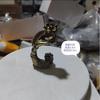 [Grande quantidade de desconto] Retro latão ornamentos bergamota backflow incenso inserir cobre puro incenso de lótus inserir ornamentos domésticos interiores