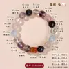Pulseira de Cristal Natural com Pedras Preciosas dos Doze Signos do Zodíaco, Tendência Original Chinesa da Moda, Pulseira Popular para Mulheres em Seu Ano Zodiacal