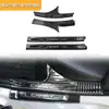 Adecuado para Toyota Camry 2018-2023, tira de umbral de puerta de acero inoxidable, pedal de bienvenida interior de puerta, uso especializado