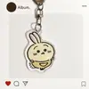 Llavero Colgante de Acrílico Chiikawa Usagi Hachiko Regalo para Mejor Amigo Estudiante Dibujo Animado