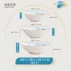 Tigelas de Porcelana Azul e Branca de Jingdezhen, 10 Tigelas Grandes para Mingau e Ramen, Louça Estilo Chinês com Cor sob Esmalte, Segura para Micro-ondas