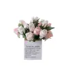 Ramo de Flores de Mano Fable, Una Flor por Capullo, Rama de Rosa, Flor Artificial, Decoración del Hogar, Pared de Rosas, Flor Falsa, Estilo Ins, Transfronterizo