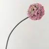 Flores Artificiales de Alta Gama Pelota de Flor de Cebolla de Tenis de Mesa Forma de Bola Material Floral Diseño de Escena para Bodas y Hoteles Ramo de Flores Decorativas Venta al por Mayor