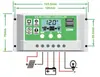 Controlador Solar Totalmente Automático de Carga y Descarga Tipo Universal 30A 12v24 Controlador de Generación de Energía Fotovoltaica para Alumbrado Público Hogareño