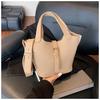 Bolsa de Hombro de Cesta de Verduras de Moda Nueva 2025 Bolso de Mano de Gran Capacidad Bolso Cruzado de Diseño de Nicho de Moda para Salir