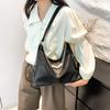 Bolsa feminina de moda com miçangas multifuncional para comércio exterior 2024 nova moda textura bolsa mensageiro mochila simples coreana