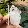 Racimos de Cristal Blanco Natural de Venta Caliente Transfronteriza, Piedras Crudas de Cristal de Piña, Racimos de Cristal de Columna Vertebral, Muestras Minerales, Artículos Decorativos, Venta al por Mayor de Fabricantes