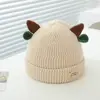 Gorros para Bebé, Estilo Otoño e Invierno, Gorros de Punto para Niña Bebé, Gorros de Lana Lindos para Niñas de Otoño, Gorros a Prueba de Viento para Protección de la Cabeza en Exteriores