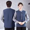 Roupas de trabalho para limpeza de hotel, terno de manga comprida, outono e inverno, arrumadeira de propriedade, faxineira de hospital e shopping center, roupas de trabalho para tia, feminino