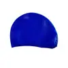 Gorro de natación para adultos de silicona de alta elasticidad, unisex, impermeable, protector de oídos, diseño de gota de agua, especialmente diseñado para entrenamiento en piscina, gorro de natación antideslizante
