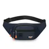 Nova Bolsa de Cintura Masculina Moda Transfronteiriça com Múltiplos Bolsos, Bolsa Transversal de Ombro Único, Portátil, Resistente ao Desgaste, Bolsa de Peito Leve para Esportes ao Ar Livre