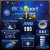 Nuevo Proyector 8K de Alta Definición Transfronterizo Proyección en Pared para el Hogar Real 900Ansi Alto Lúmen Proyector Android Fábrica