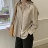En Stock Primavera 2026 Nuevo Diseño Camisa Casual Sencilla para el Día a Día Estilo Minimalista Versátil para el Trabajo Camisa para Mujer