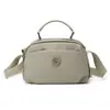 Nova Bolsa Transversal Multicamadas 2026, Bolsa de Tecido Portátil Casual Versátil com Múltiplos Bolsos, Bolsa de Ombro Leve Resistente à Água para Mulheres