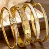 Pulsera de Acero de Titanio Más Vendida Transfronteriza Amazon Aliexpress Moda Europea y Americana Acero Inoxidable 18K No se Desvanece Jade