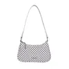 Bolsa de Ombro de Alta Qualidade, Bolsa Feminina de Bolinhas Estilo Coreano, Versátil para o Dia a Dia, Bolsa de Ombro Feminina, Bolsa de Nicho Elegante e Simples