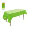 Mantel desechable de plástico con impresión de color sólido, película de aluminio PE impresa, monocromática, para escritorio, venta al por mayor