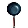 Wok Tradicional de Ferro Estilo Presente para Escamas de Peixe, Antiaderente, Sem Revestimento, Adequado para Fogões a Gás