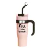 Termo Mac Grande de Gran Capacidad 304 Taza con Popote de Alto Valor de Color para Mujer Tetera de Toneladas Taza de Aislamiento Frío para Hombre