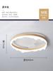 Lámpara de Techo para Dormitorio Espectro Completo Protección Ocular Moderna Simple Color Nogal Creativa Iceberg Lámparas para Estudio Dormitorio Principal