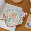 Adesivos criativos de bolinhas vermelhas estilo ins para planner, adesivos autocolantes, adesivos de decoração de parede 1,6cm