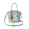 2025 Primavera Nuevo Dulce Casual Textura Trendy Bolso Cubo de Mano Moda Versión Coreana Un Solo Hombro Cruzado Moda Bolso de Mujer