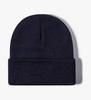 Gorro de Tricô de Inverno Acrílico Liso Cor Sólida para Exportação, Gorro Quente de Lã, Versátil Unissex Casual com Logo à Prova de Frio