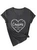 Lado a Lado o a Kilómetros Sitio Independiente Europeo y Americano de Ebay Camiseta Femenina Cómoda y Elegante de Cuello V y Manga Corta