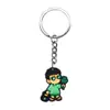 Centenas de St. Pingentes de Chaveiro Dia de São Patrício, Decorações de Chaveiro Chapéu Verde DIY de Borracha Macia em PVC, Itens de Presente