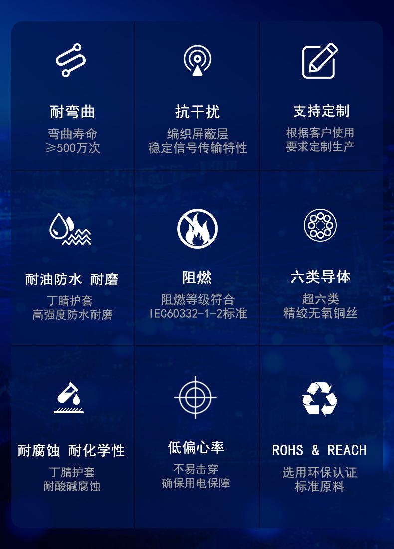 屏蔽拖拽电缆