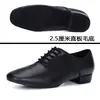 Sapatos de Dança Quadrada Latina para Adultos Homens Sapatos de Dança Moderna para Homens Sapatos de Dança com Solado Macio para Dança Social Homens