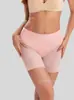Pantalones Cortos de Boxer Europeos y Americanos Transfronterizos para Mujer, Cintura Ligera que Ceñe, Control de Abdomen, Moldeador de Cintura Media, Pantalones Cortos de Seguridad Ajustados