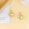 Colgante para Mujer Más Vendido Collar de Trébol de Cuatro Hojas Colgante Simple Elegante Gama Alta Diseño de Nicho Pulsera No Descolorante Accesorios