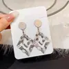 Brincos Irregulares com Relevo em Forma de Diamante, Tarraxas Metálicas Estilo Europeu e Americano, Brincos Exagerados com Personalidade Punk Vintage, Acessórios de Ferro Estilo de Rua