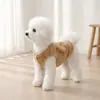 Chaleco de Peluche de Oso de Peluche, Chaleco de Mascota a la Moda para Gatos y Perros, Cálido y Cómodo, Adecuado para Perros Pequeños y Medianos