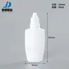 Frasco Conta-gotas 5ml 10ml Frasco Conta-gotas Semitransparente 15ml 20ml Frasco Conta-gotas Plástico Flexível 30ml 50ml Frasco de Tinta