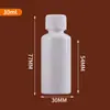 Atacado 10-300ml Garrafas Plásticas de Porcelana Branca Garrafas PET Garrafas Vazias para Cosméticos Loção Hidratante Garrafas Reutilizáveis para Viagem