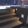 Venta Directa de Fábrica Mini Luz de Pie Impermeable para Exteriores Lámpara de Pared Luz para Escalones de Paisaje de Pasillo de Villa