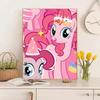 Pintura al Óleo Digital DIY Pintura al Óleo Hecha a Mano Colorear Regalo de Cumpleaños Exquisita Pintura Acrílica Decorativa Pintada a Mano Puesto Mayorista