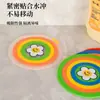 Tampa de Ralo Arco-Íris Tampa de Vedação de Esgoto para Banheiro Tapete de Silicone Anti-Insetos Dispositivo Anti-Odor