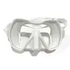 Máscara de Mergulho Profissional Personalizada para Adultos Máscara de Mergulho de Silicone Máscara de Snorkel com Narigueira Lentes Temperadas de Alta Definição