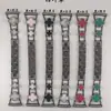 Adecuado para Iwatch68 Generación Ultra Apple Watch Trébol de Cuatro Hojas Cadena de Metal Carcasa Joyería Correa de Reloj