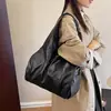 Bolso de gran capacidad de moda para comercio exterior transfronterizo, nuevo bolso de hombro, bolso tote retro casual de cuero suave, bolso cruzado, bolso para mujer