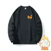 Nova blusa de moletom de luxo masculina, uma peça pesada e versátil de outono, perfeita para atividades ao ar livre, uso casual e sportswear moderno para adolescentes.