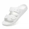 Pantuflas Transfronterizas Nuevas de Suela Gruesa para Hombre, Calzado de Verano para Exteriores, Pantuflas Slip-On para Pareja, Zapatos de Playa de Color Sólido para Exteriores de Talla Grande para Hombre