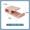 Multifuncional simples dual-use dois-em-um suporte de telefone móvel com clip carro desktop plástico material de armazenamento atacado