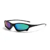 Gafas de Sol Polarizadas para Deportes al Aire Libre para Hombres, para Ciclismo, Conducir, Pesca, Protección Solar, Protección UV, Marco de PC, Gafas de Sol Modernas